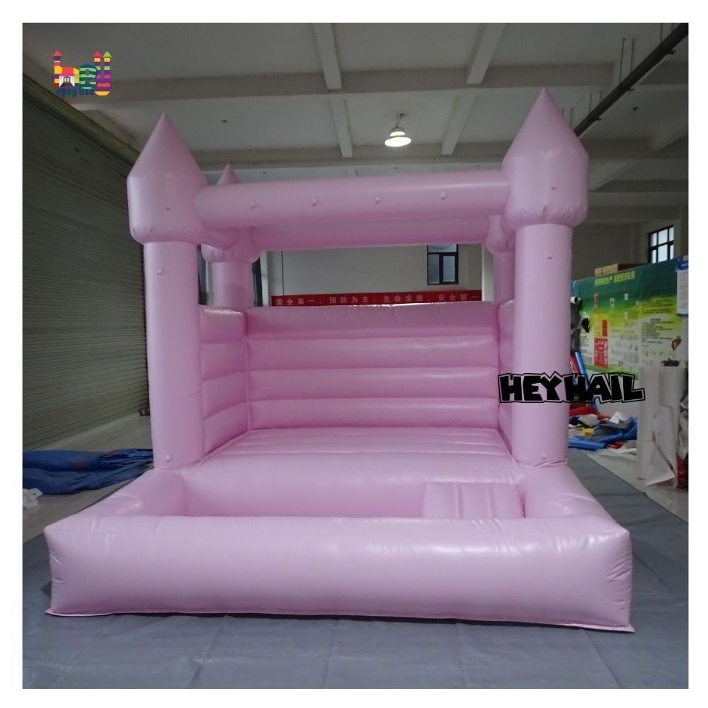 White Bouncy Castle 13x13 Ft Pastel Modern 8x8 Mini White Bounce House With Ball Pit And Slide moon bounce