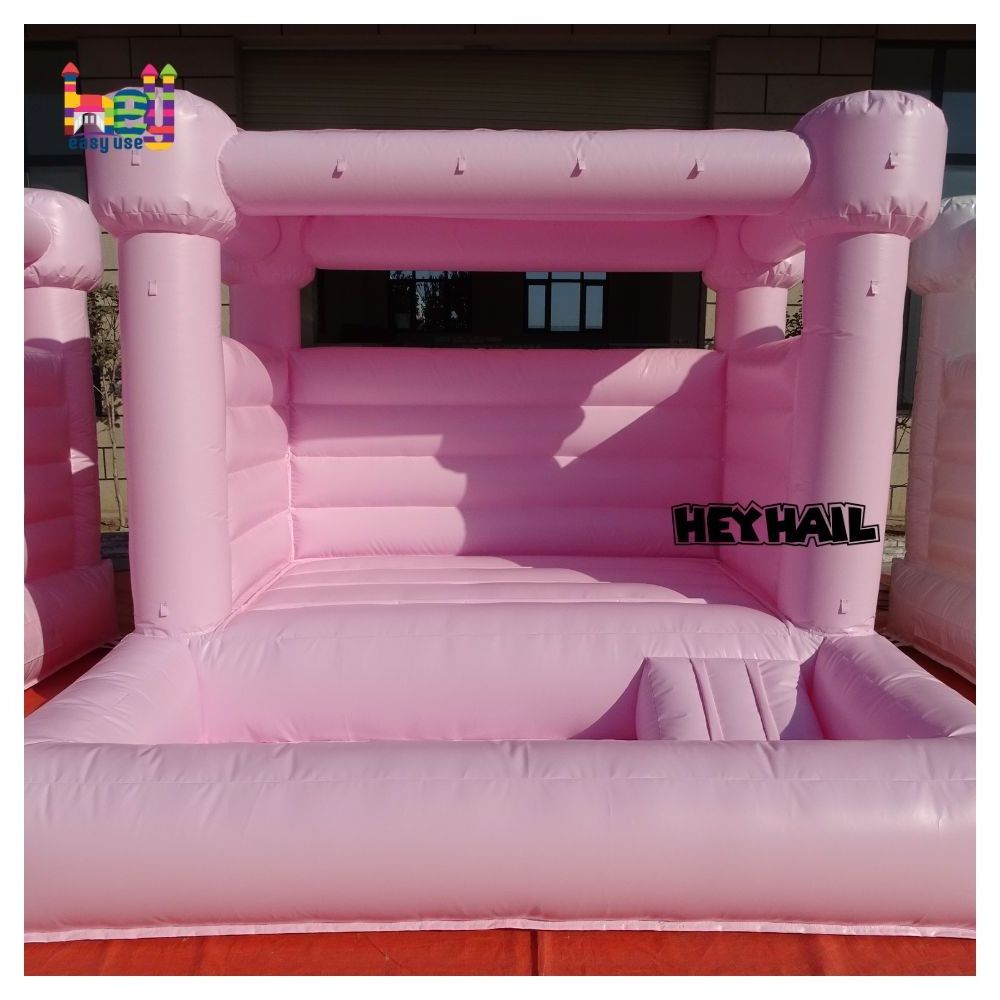 White Bouncy Castle 13x13 Ft Pastel Modern 8x8 Mini White Bounce House With Ball Pit And Slide moon bounce