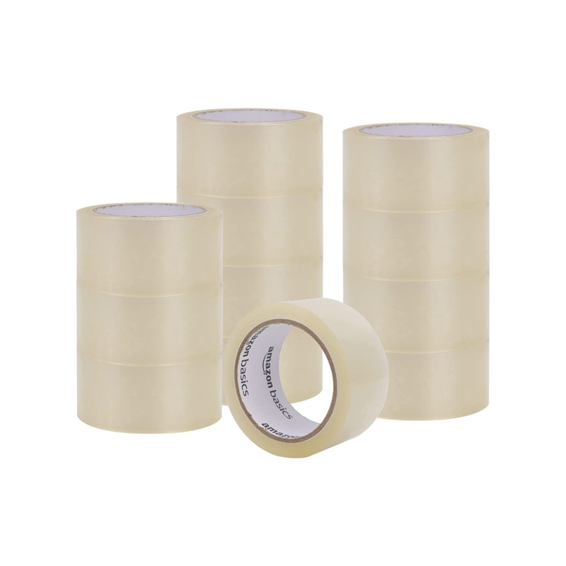 Super september Clear Industrial Packing Film Polyimide Transparent Bopp  Jumbo Roll Self Office Filament Adhesive Tape