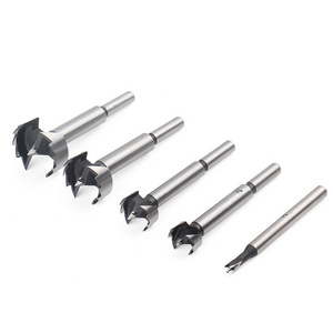 6mm-51mm Forstner Woodworking tools Hole Saw Hinge Boring drill bits Round Shank High Carbon Steel Cutter