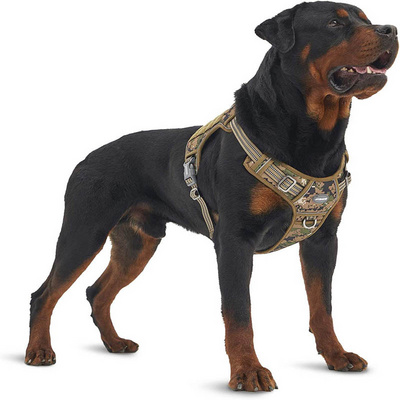 Hot sale dog harness reflective and adjustable tactical dog harness no pull dog harness manufacturers