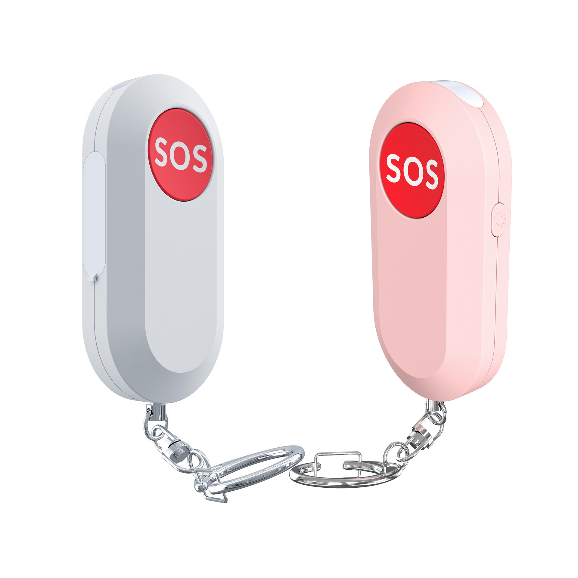 Rechargeable Personal Alarm for Women - Personal Safety Alarm Siren Alarm Flash Light SOS Button 130 dB Self