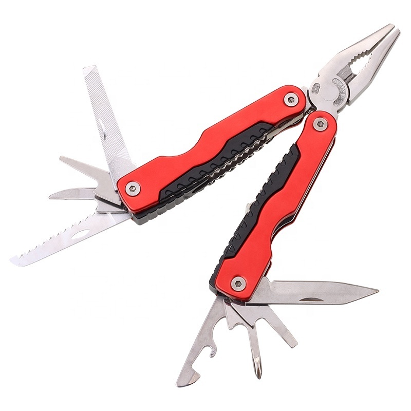 Professional Tools Foldable Pliers Pocket Multi Function Pliers Stainless Steel Customized 600D Nylon Bag Multifunction Pliers