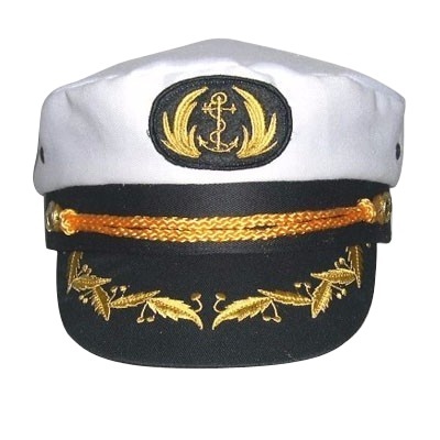 Wholesale cheap and high quality Carnival party navy Captain hat for adult