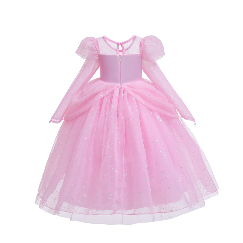 Deluxe  Hot sell Casual Cartoon Princess Dresses Up For Sweet  Girls Wholesale