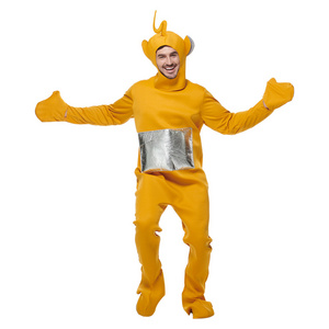 Famous children cartoon teletubbies cosplay costume tv & movie's clothing jumpsuit for adults dress up carnival party show