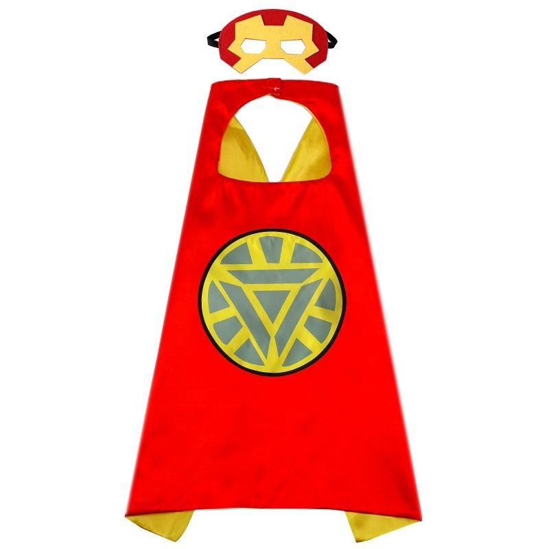 2022 New Designed Popular Customized Children's Superhero Capes Extraordinary Superhero Capes in Bulk for Halloween  Parties