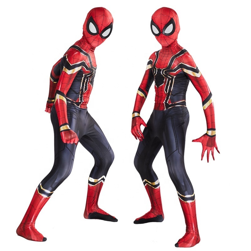 Superhero Zentai Unisex  Kids Cosplay Superhero Costume Spiderman Costume