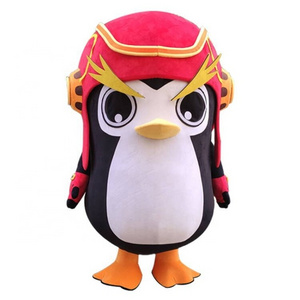 Hot Selling Popular Customized Cute Cartoon Plush Inflatable Doll Costume  for Adults for New Year and Holidays