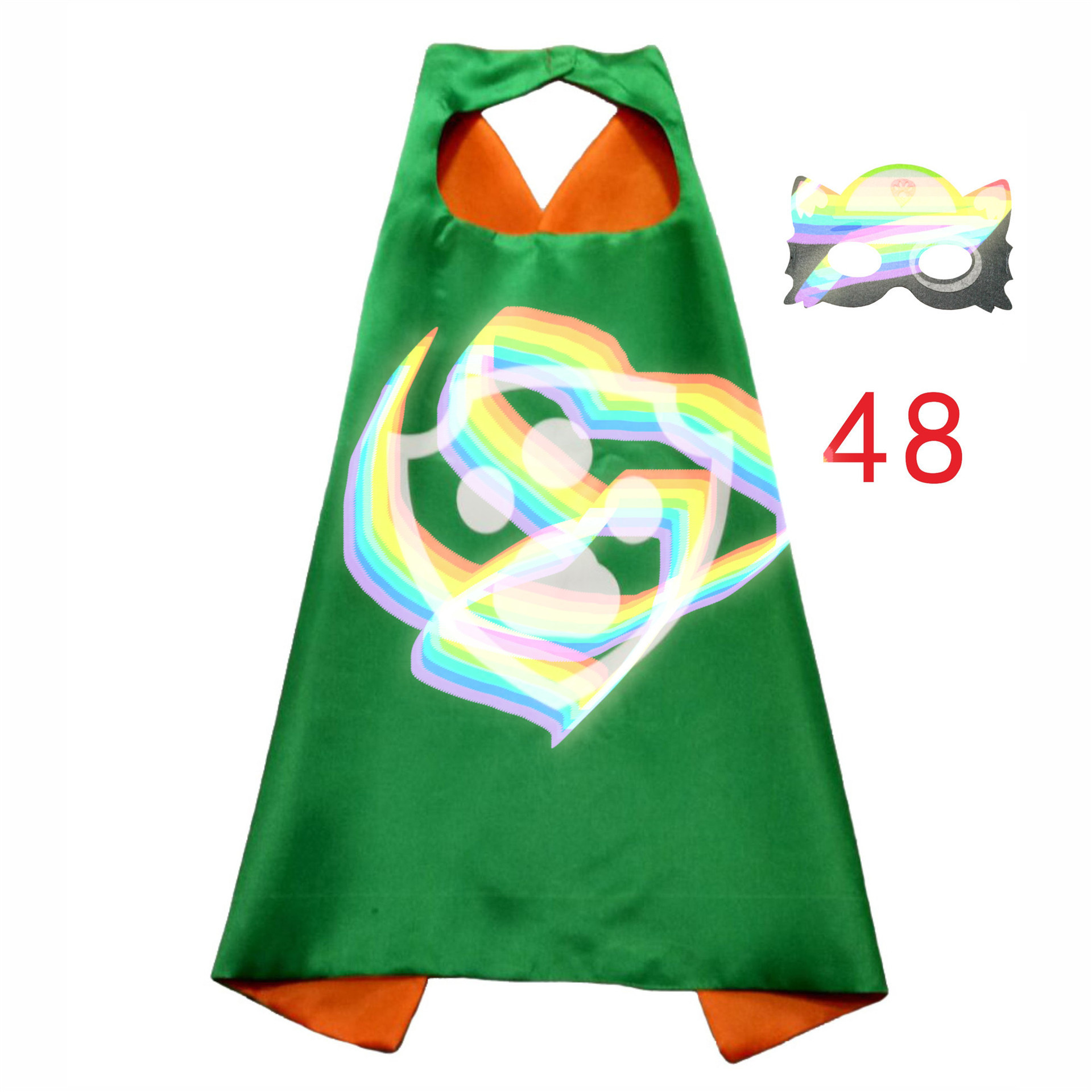 Cool All Seasons Cheap Cosplay Superhero Capes in Bulk Double Layered Cartoon Dog Superhero Cape for Children  for  Parties