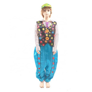 Factory Direct Selling New Arrival Super Big Size Clown Jester Cosplay Costumes for Men or Women