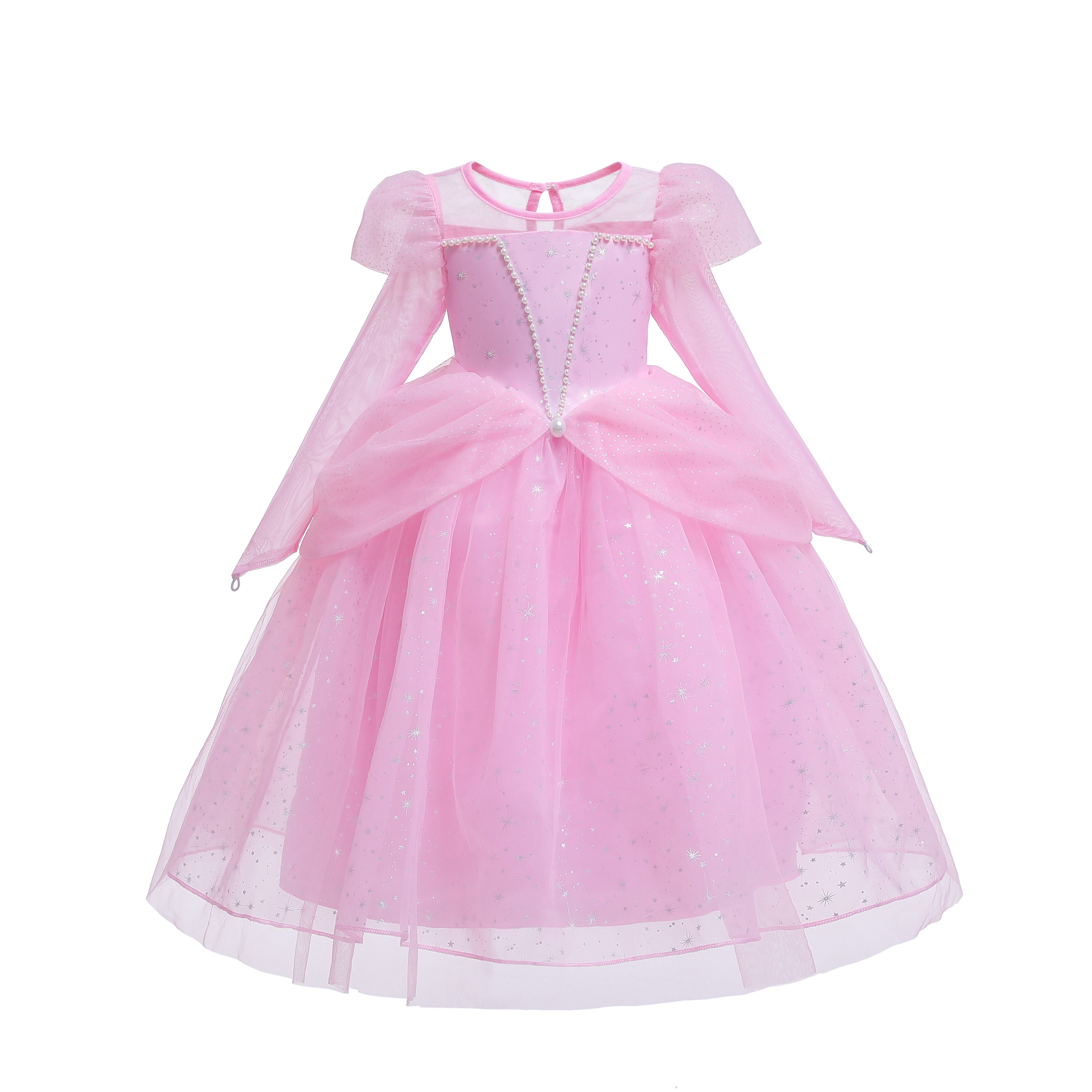 Deluxe  Hot sell Casual Cartoon Princess Dresses Up For Sweet  Girls Wholesale