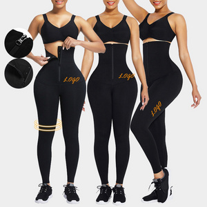 HEXIN Dropshipping Service High Waist Tummy Control Fitness Corset Leggings Waist Trainer Corset Leggings