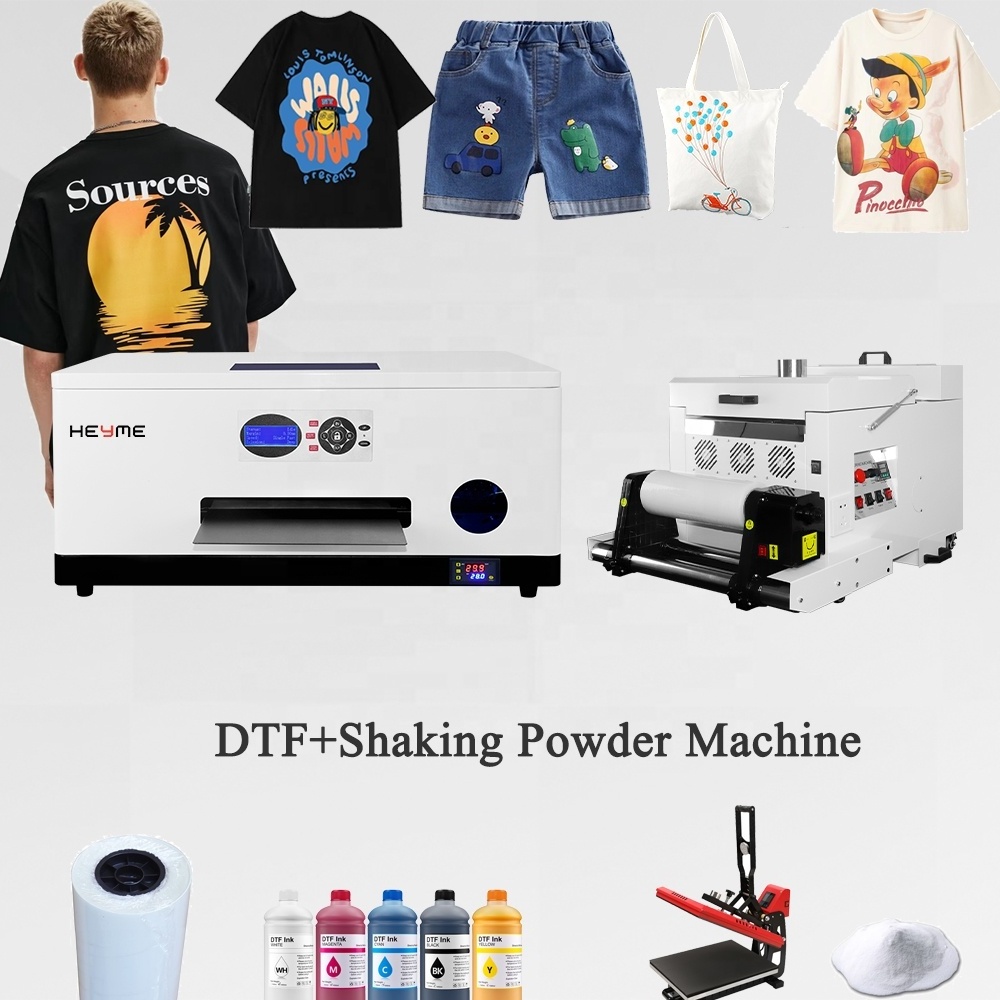 Heyme Wholesale Customized Good Quality Cloth Printer Machine T-shirt Inkjet T-shirt Printer