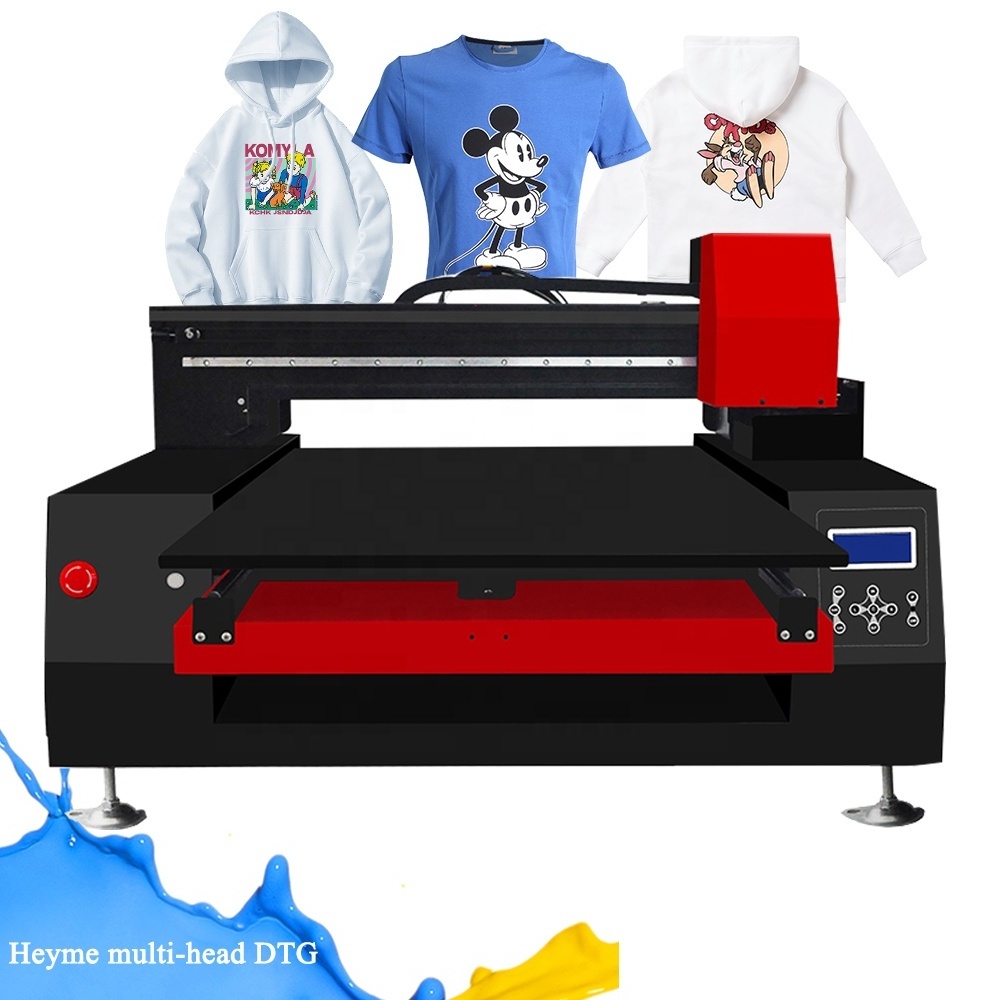 Heyme Factory Sale Various Widely Used Textile Ink Small T-shirt Dtg Printer Price