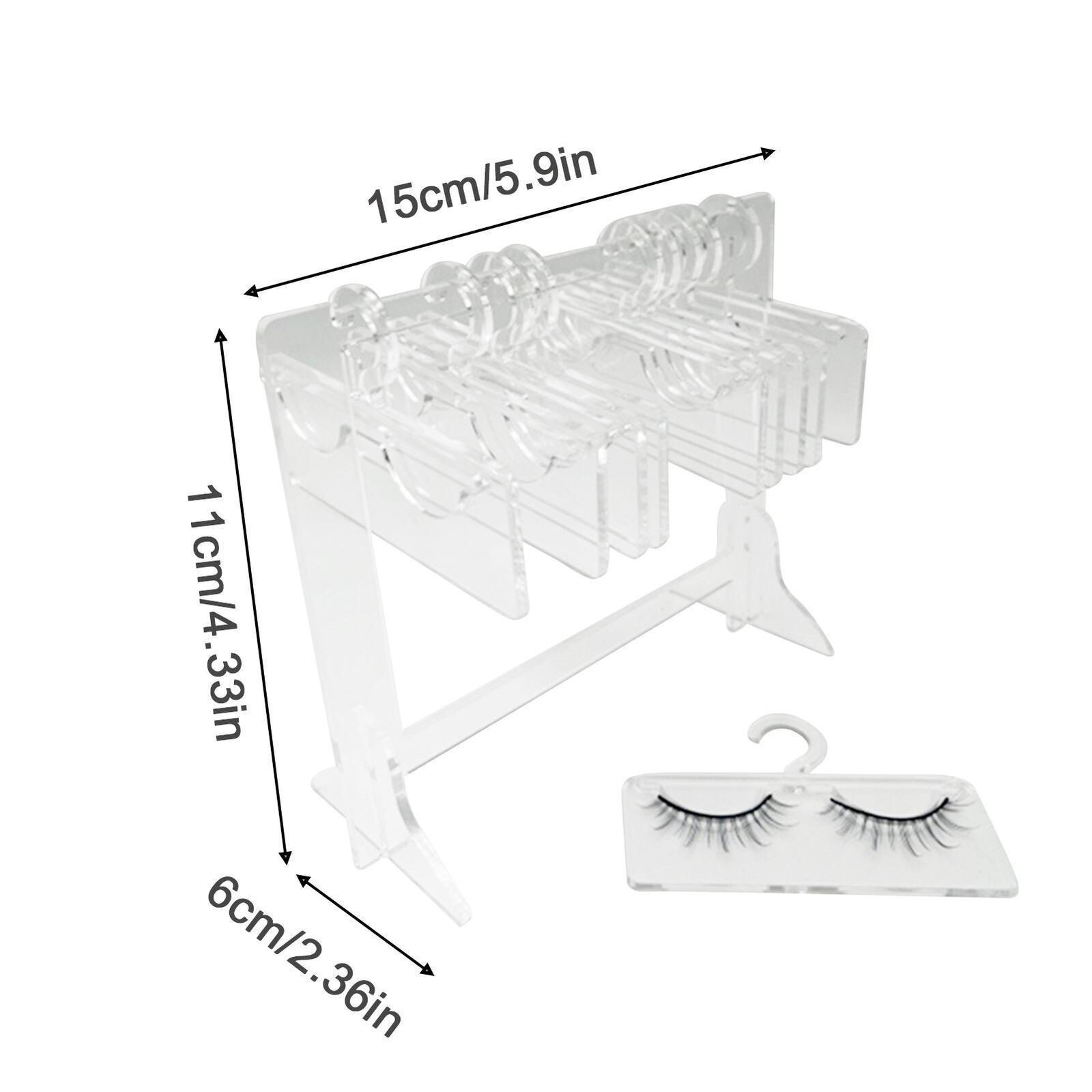 Customized Eyelash Display Stand Acrylic Lashes Display Rack Eye Lash Hanger Lash Display Stand