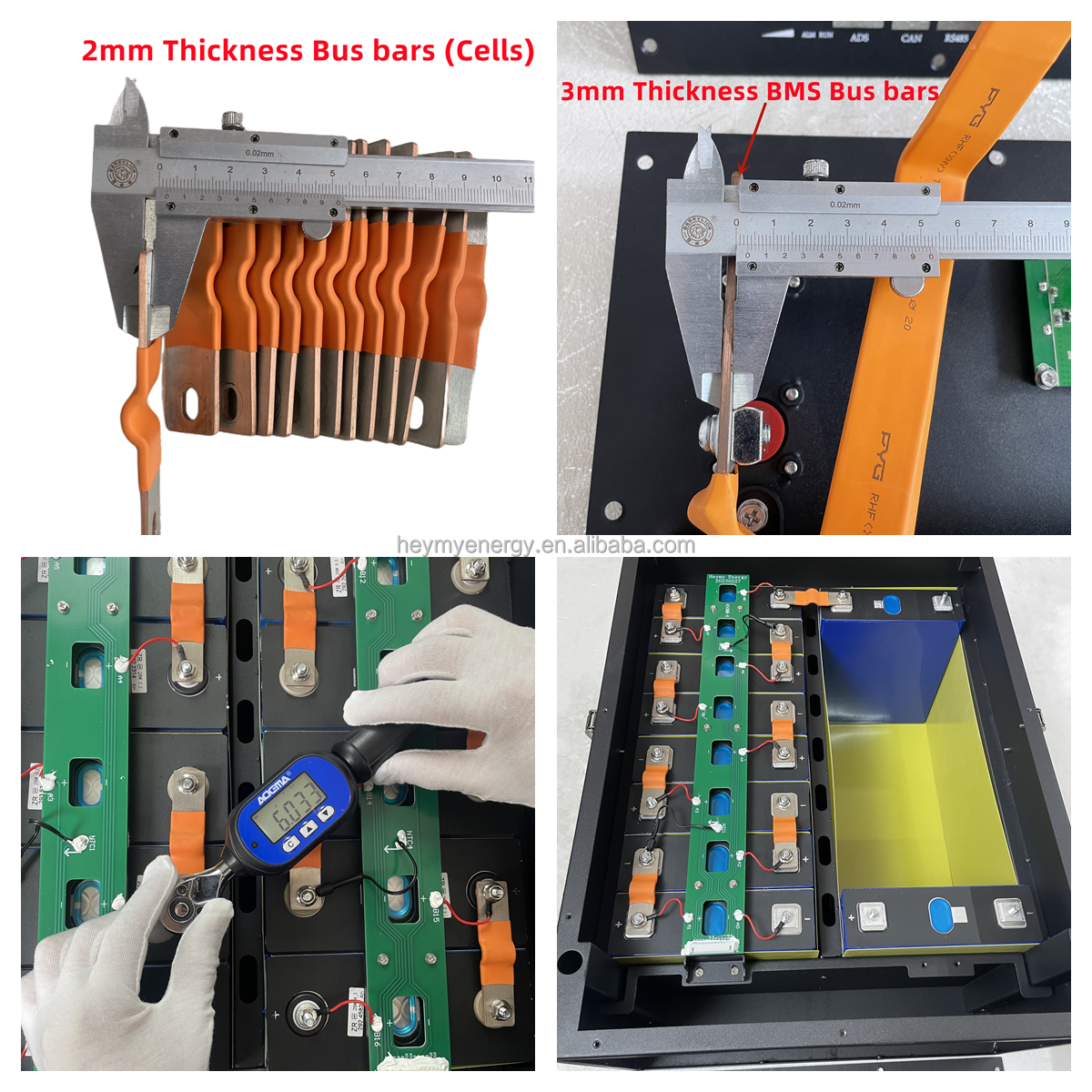 rept calb catl 200ah 230ah 280ah 302ah lifepo4 battery case DIY 16S 48V lifepo4 empty battery box Kit with 3.0 200A smart bms