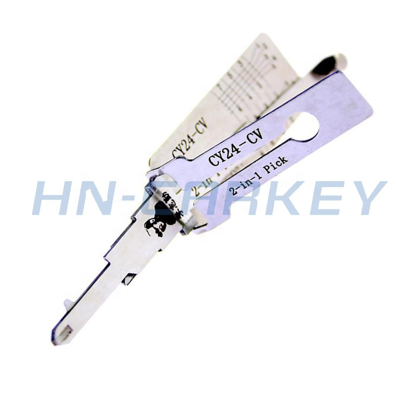 Original Lishi Tool Super Auto Decoder and Pick Tool CY24 Smart Locksmith lSupplier Auto Pick Sets Auto Tools