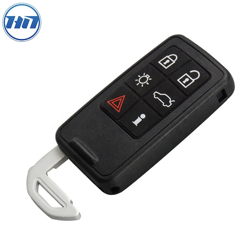 High-quality Replacement Smart Remote Car Key Shell for  S60 S70 V60 V70 XC60 XC70 5 & 6Buttons Key Case with Small Blade