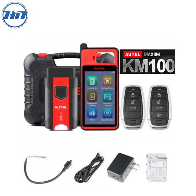 Autel MaxiIM KM100 Universal Key Generator Kit Free Update Online Lifetime Transponder Reading support IKEYBW004AL IKEYBW003AL