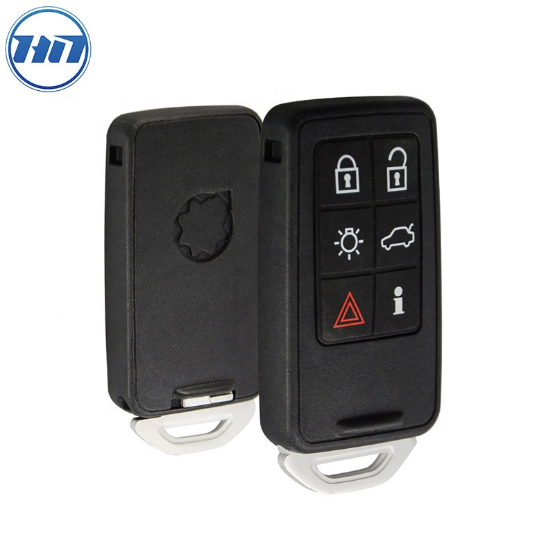 High-quality Replacement Smart Remote Car Key Shell for  S60 S70 V60 V70 XC60 XC70 5 & 6Buttons Key Case with Small Blade