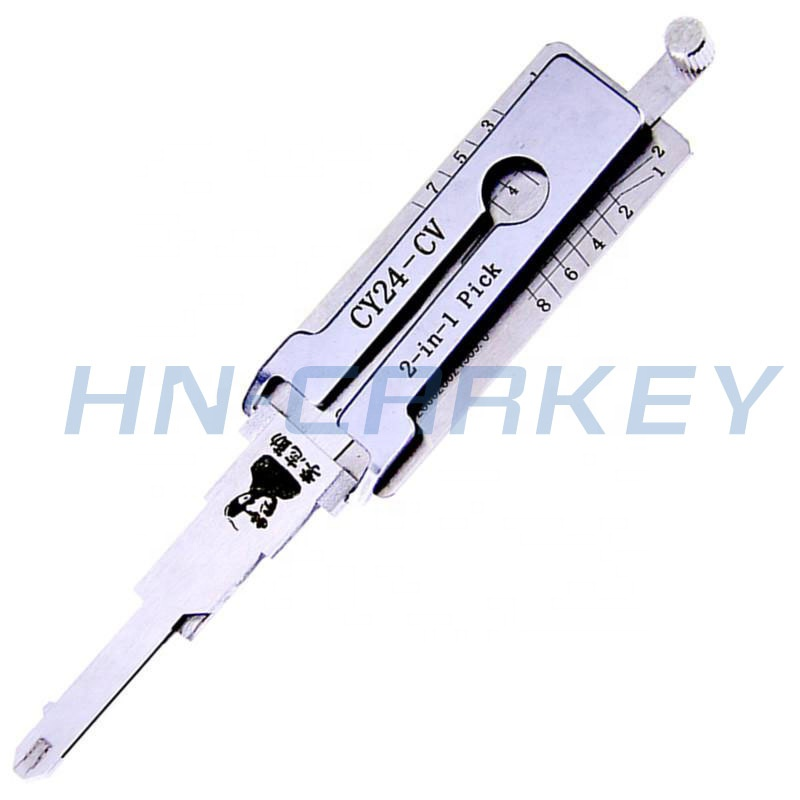 Original Lishi Tool Super Auto Decoder and Pick Tool CY24 Smart Locksmith lSupplier Auto Pick Sets Auto Tools