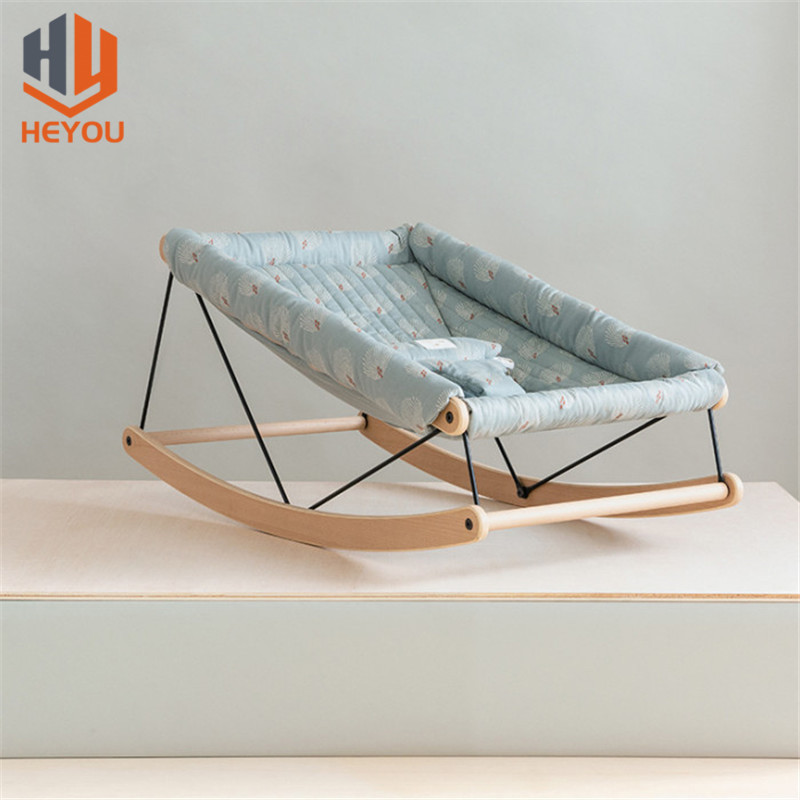 wooden Growing baby bouncer Swing Chair Baby Rocking Chair