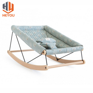 wooden Growing baby bouncer Swing Chair Baby Rocking Chair