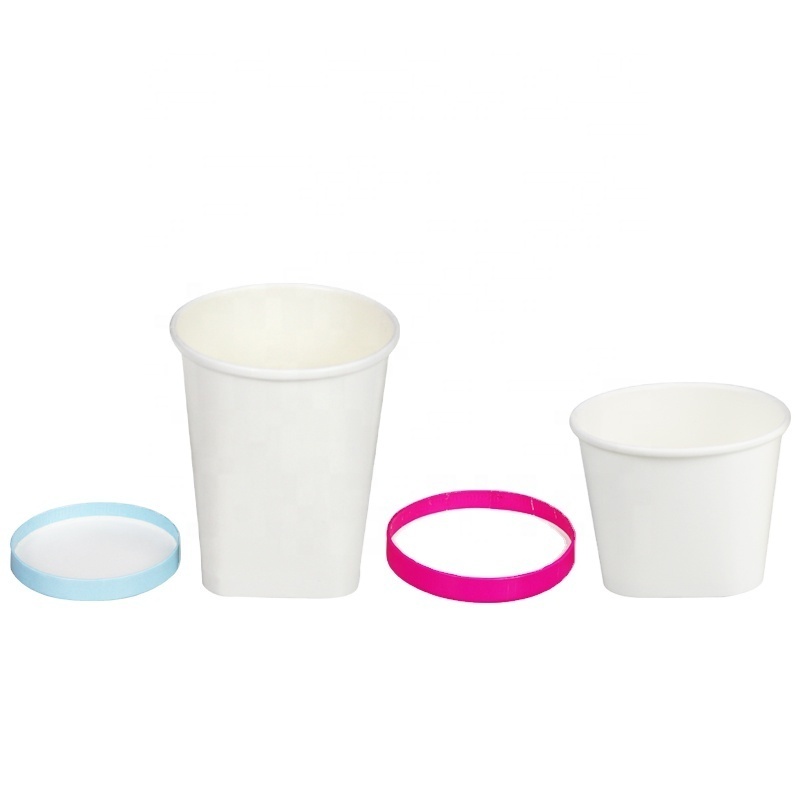 disposable frozen yogurt paper ice cream square cup packaging