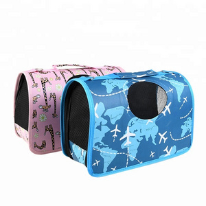 Wholesale light weight ventilate portable cat dog pet bags carriers for outdoor