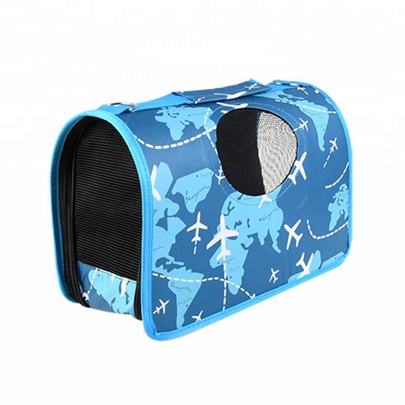 Wholesale light weight ventilate portable cat dog pet bags carriers for outdoor