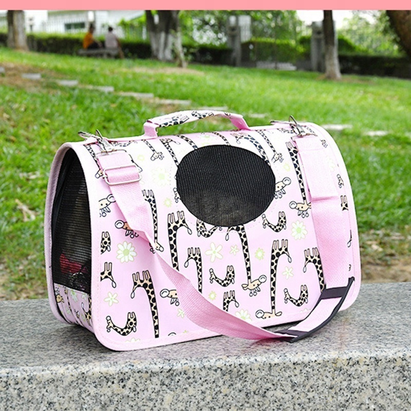 Wholesale light weight ventilate portable cat dog pet bags carriers for outdoor