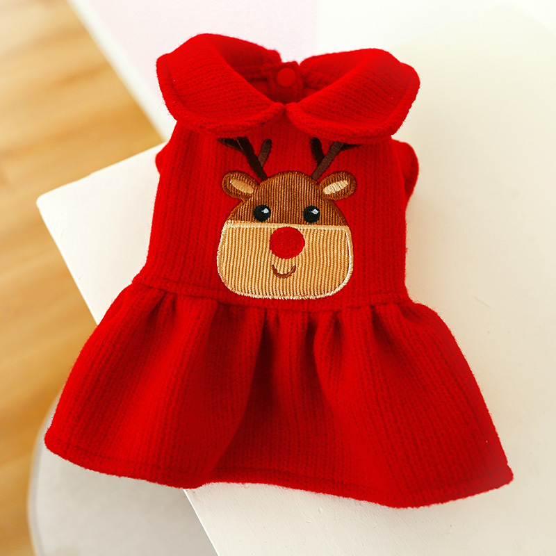 Bulk buy cheap christmas pet clothes girl male dog dress pet clothes christmas new year holiday dog pants pet christmas clothes