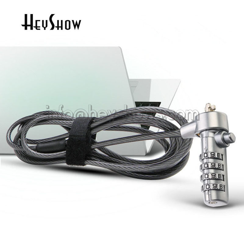 Laptop Security Cable Steel Wire Password Computer Anti Theft Lock  Portable Notebook Combination Cable Lock