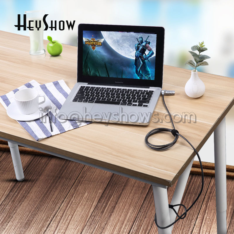 Laptop Security Cable Steel Wire Password Computer Anti Theft Lock  Portable Notebook Combination Cable Lock