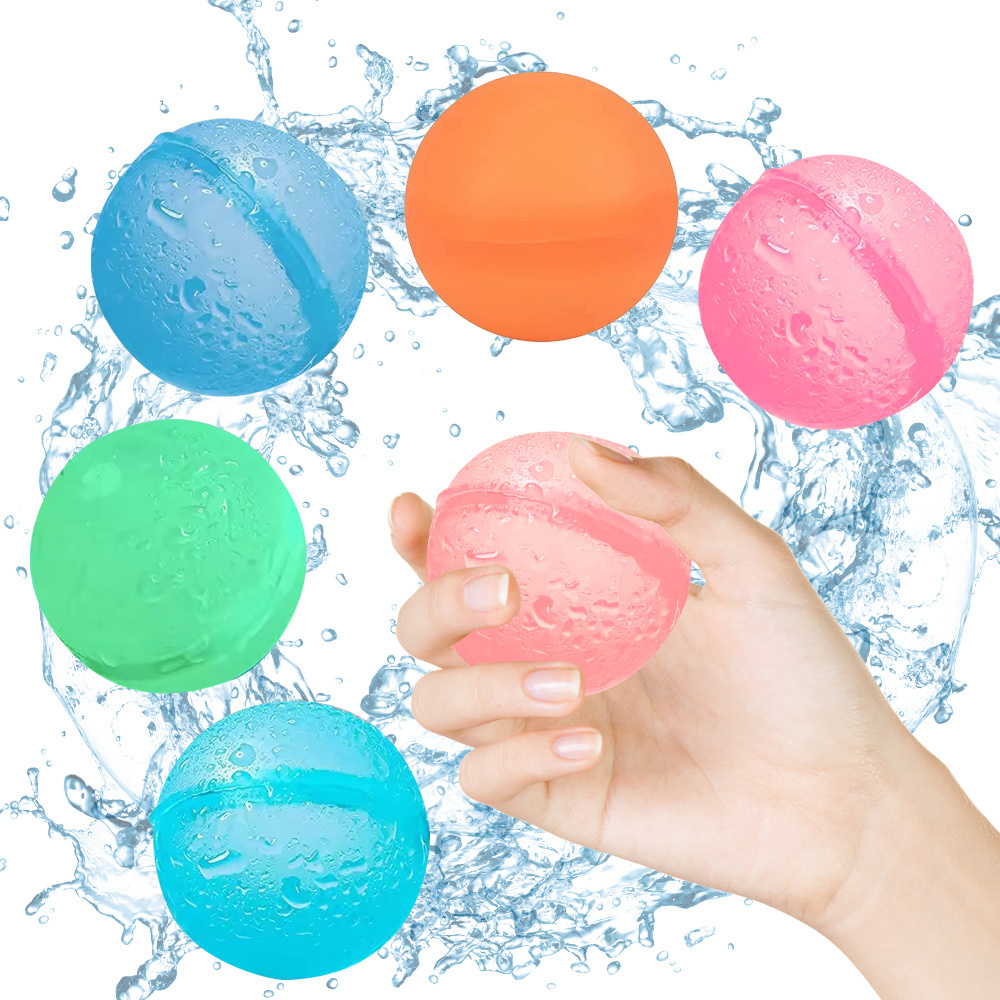 Hot Sale Summer Fun Quick Fill Squeezable Silicone Water Ball Water Bomb Balloons For Kids Water Fight