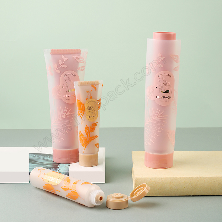 D50mm 100ml+100ml size Body Lotion Tube in Tube Packaging