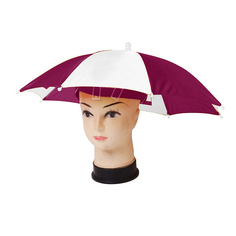 Custom Logo Printing Adult Football Fun Umbrella Cap Hat