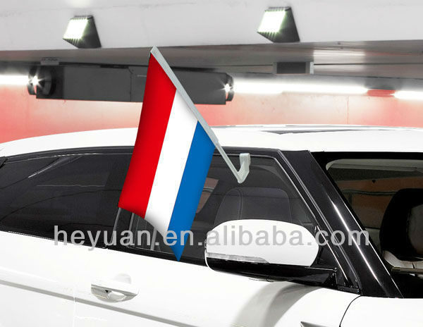 Custom Making Cheap Decorative Country Flags for Car Window