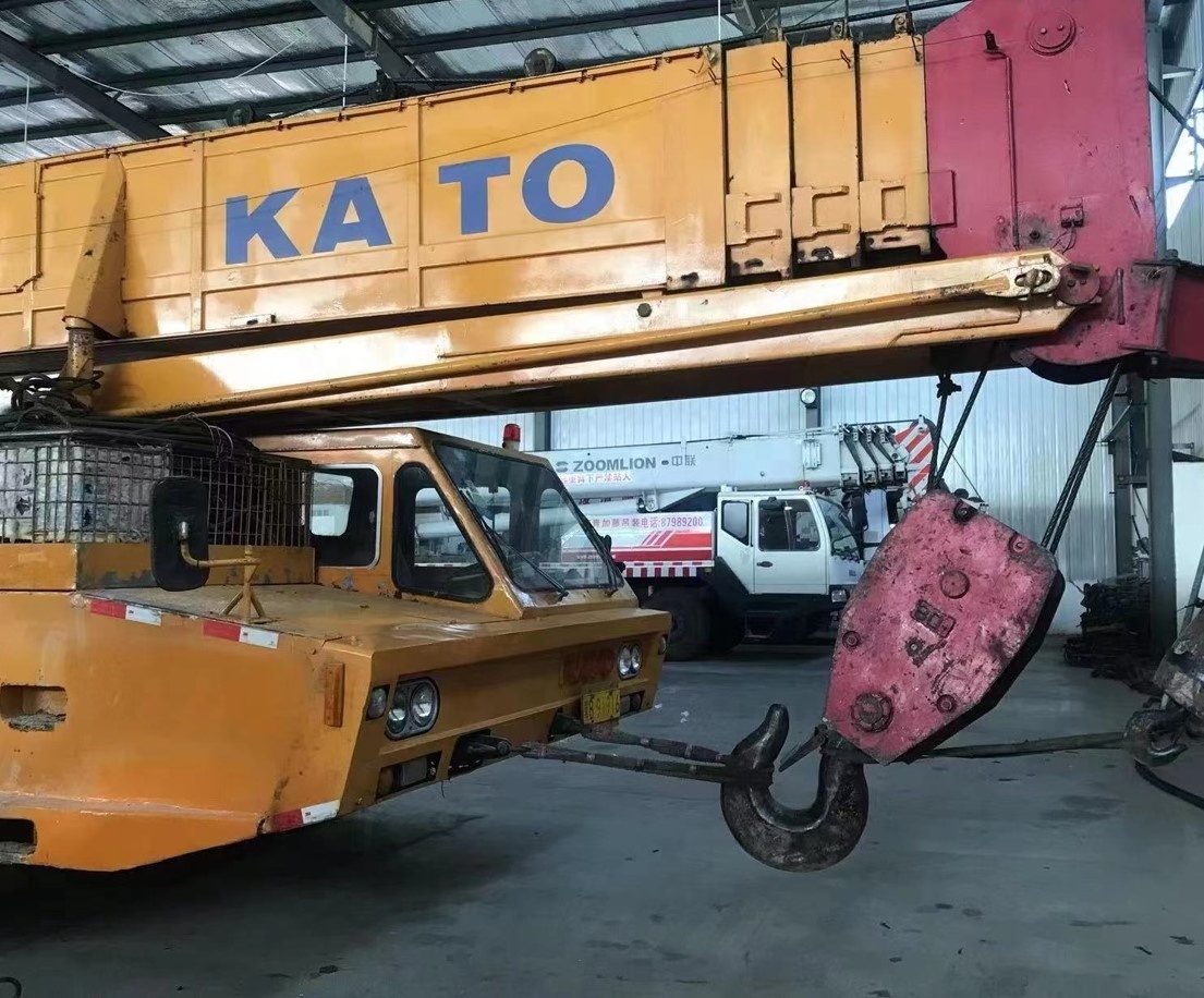 80Ton KATO NK800 Telescopic used mobile crane hot for sale