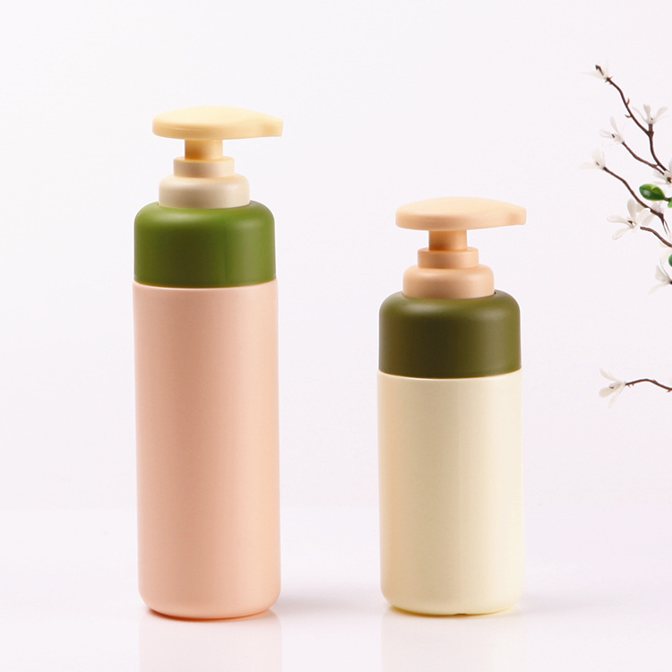 200ml 400ml Empty Best Design Decorative Refillable Custom Plastic Hair Shampoo Bottle Wholesale OEM