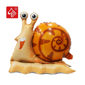 Heywin Mini Snail Foil Balloon Cute  Foil Balloon For Jungle Theme Kids Birthday Party Decoration