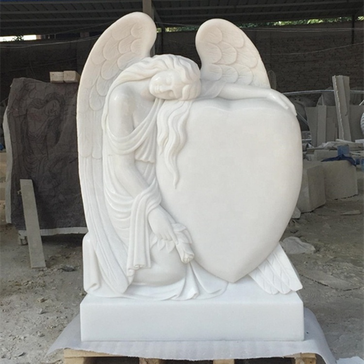 Natural marble headstone butterfly headstones headstones and monuments