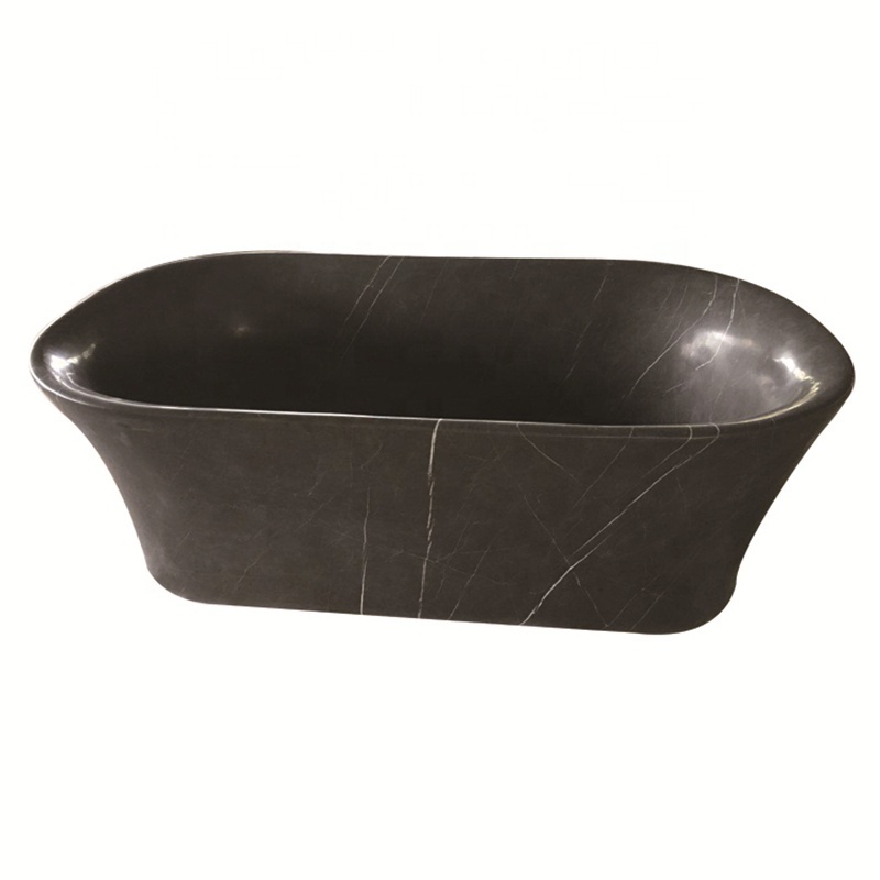 Stone bathtubs and whirlpools3 person indoor whirlpool bathtub black marble bath tub