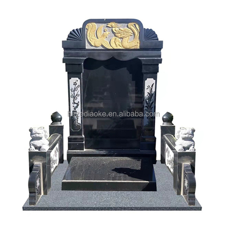 Black marble tombstone natural real black granite headstone monument cheap tombstones orion tombstone designs and prices BestSuppliers