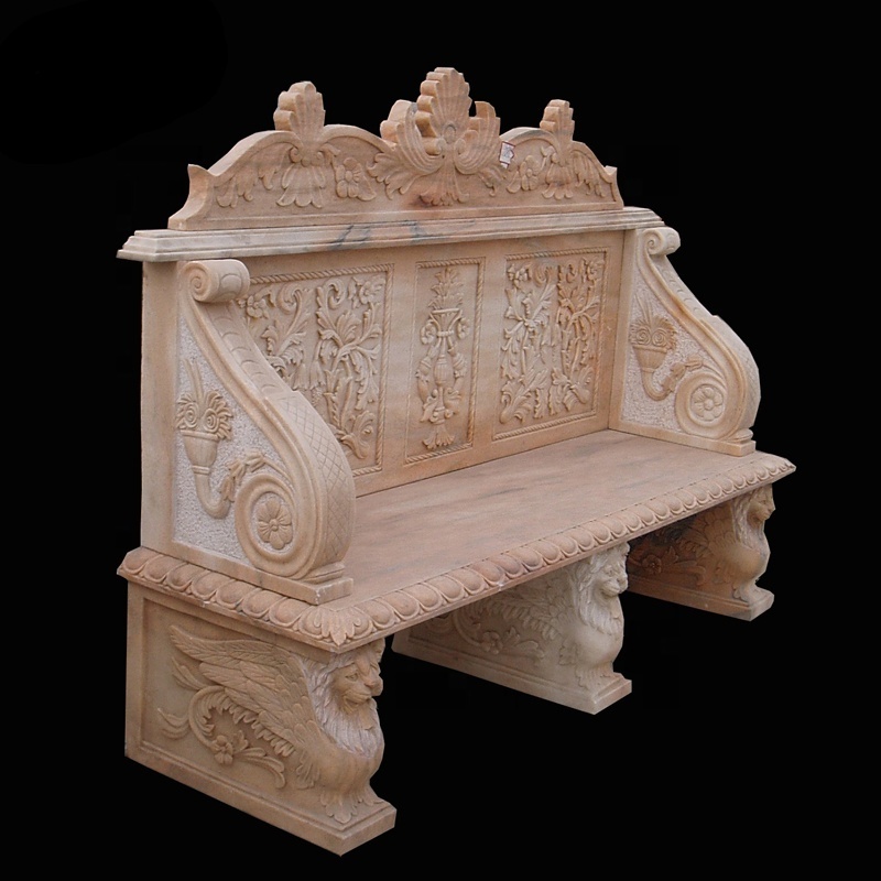 Hand carving marble church altar marble gold altar indoor marble table antique altar