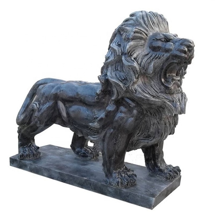 Lion statue fireplace lions out door statue concrete statue molds lion