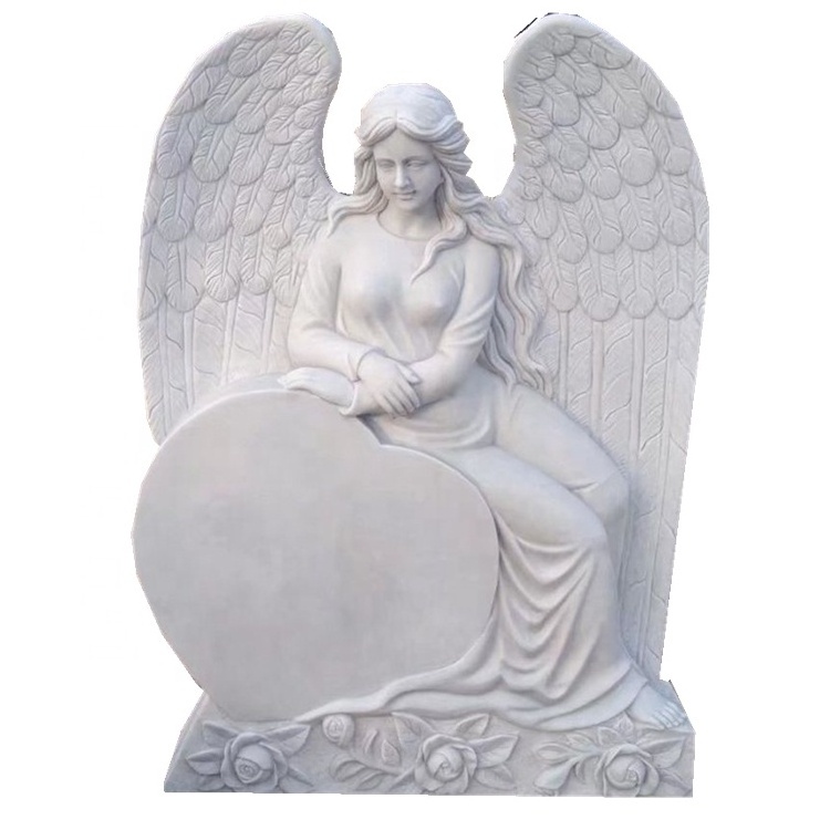 Carved three heart shaped headstone headstones for graves prices photos marble angels monuments and headstones