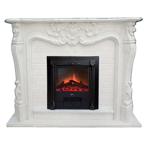 Factory direct sale Most Popular modern artificial marble countertop indoor Fireplace