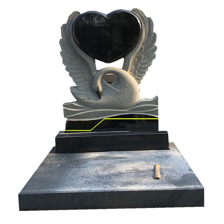 Carved three heart shaped headstone headstones for graves prices photos marble angels monuments and headstones